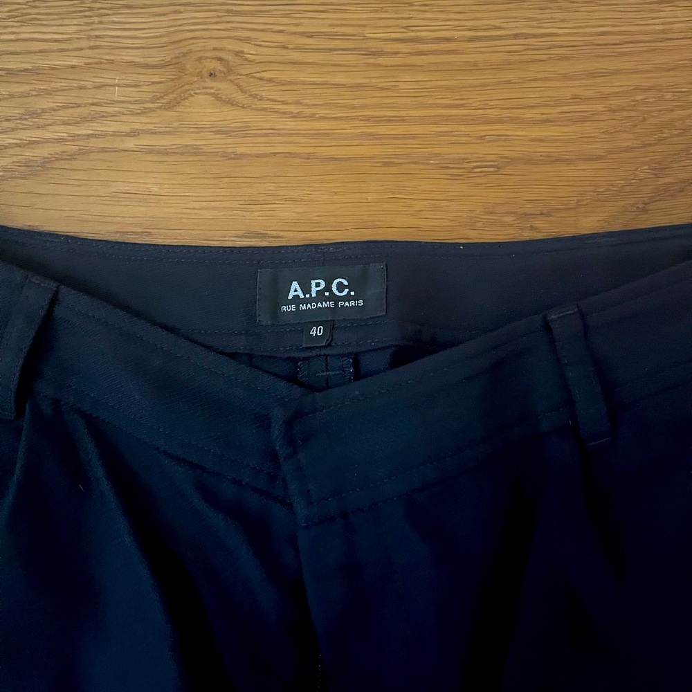 APC Wool Cropped Trousers